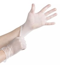 Ambitex Powder-Free, Latex-Free Vinyl Disposable Gloves, Medium – Box Of 100!