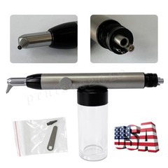 Dental Alumina Air Abrasion Polisher Microetcher Sandblasting Gun 4Hole W/ Water