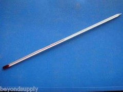 Lab Glass thermometer 0-200 Celsius 300mm non-Hg new