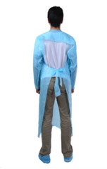 CPE 35 Isolation Gown, With Thumb Loop Protective, Disposable & Fluid Resistant