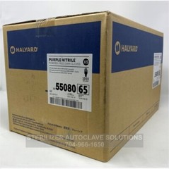CASE of 1000 X-SMALL Halyard Purple Nitrile Exam Gloves 55080