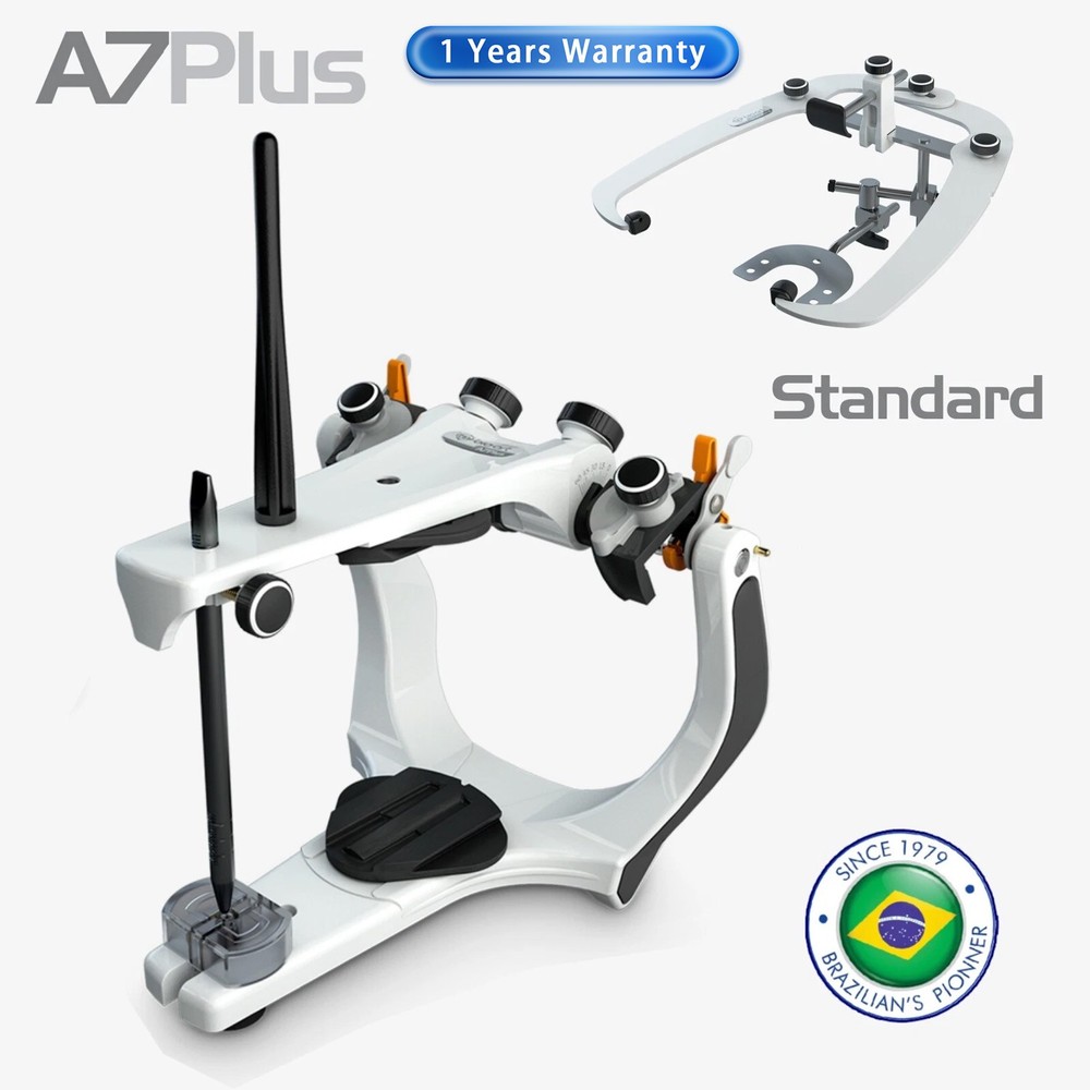 10X BIOART A7 Plus Standard Semi-Adjustable Articulator Facebow High Precision