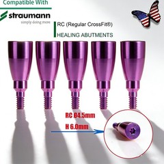 US Dental Healing Cap Abutment RC NC Cover Screw Titanium Fit Straumann ITI BLT