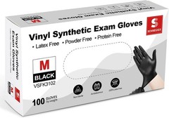 Versatile 4 Mil Disposable Vinyl Gloves – Ideal for Medical, Cooking & Cleaning