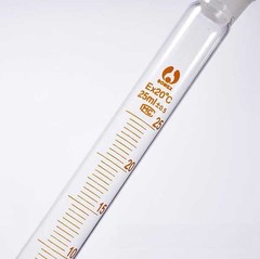 5ml-100ml Round-bottomed Transparent graduated Glass Tube Lab Sample Container