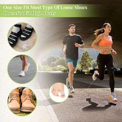 4Pcs Silicone Toe Spacers Lining with Fabric Breathable Soft Spacer Beige