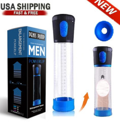 Bomba de Vacío para el Pene para el Aumento de la DE Masculina Agrandamiento Eré