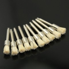 500 PCS Dental Lab Bristles Latch Flat Prophy Polishing Brushes SALE