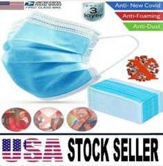 Disposable 3-layer masks (50 pcs)
