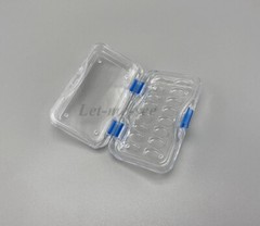 Denture False Inlay Teeth Membrane Case Fragile Hinged Display Jewelry Boxes