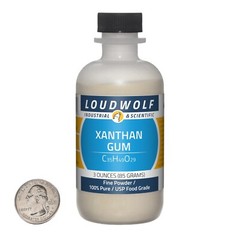 Xanthan Gum / 3 Ounce Bottle / 100% Pure USP Food Grade / Fine Powder / USA