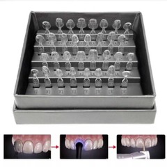 Teeth Partner Anterior Dental Veneers Mould Kit Composite Resin Mold Light Cure#