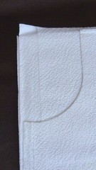 MediChoice Exam Gowns 30 Inch x 42 Inch Reversible Front Back Opening Gown 45pk
