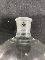 ADAMS & CHITTENDEN 1000mL Short Single Neck Round Bottom Boiling Flask 24/40