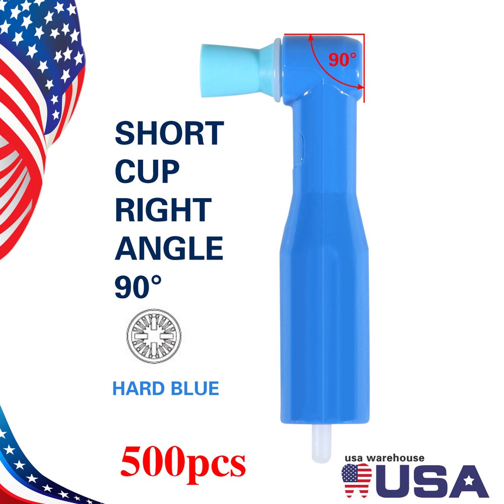 500 pcs Dental Disposable Prophy Angles Top Quality Money back guarantee Firm