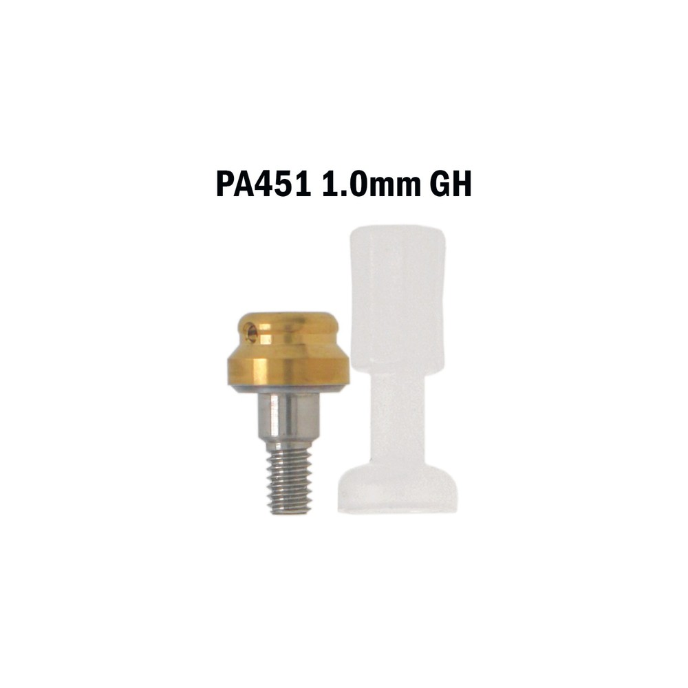 US Dental Zimmer Tapered Screw-Vent Locator Abutment w/PEEK Caps 4.5mm Platform