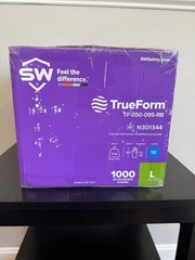Trueform Nitrile Gloves Size L 1000 Count 10 Boxes Of 100 Per Box New Unopened