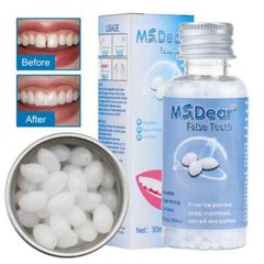 Resin False Teeth Solid Glue Temporary Tooth Repair Moldable Teeth Gap Denture