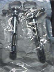 Miltex 07-91 Dental Aspirating Syringe 1.8cc and Cook-Waite Metal Wings Used