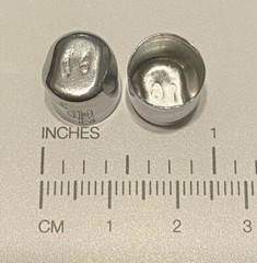 Dental Aluminum Shell Temporary Crowns Starter Kit – Asstd sizes #1-20 (100 pcs)