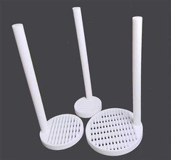 High Temperature Resistant PTFE Cleaning Rack for Lab Glass Beaker Cleaning