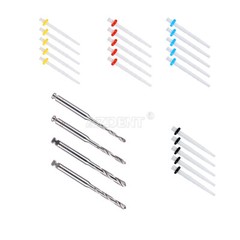 1Box Dental Endo Fiber Post Glass Quartz Teeth Restorative 1.0 1.2 1.4 1.6 1.8m