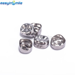 5Pcs Dental Kids Crown Primary Molar Pediatric Crowns stainless steel 48 Sizes