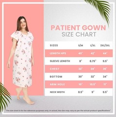 Utopia Care Women’s Hospital Gown Soft Comfortable and Stylish Patient Gown,…