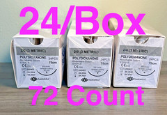 2/0 PDS/PDO 72ct Veterinary Surgical Suture Polydioxanone monofilament Dental