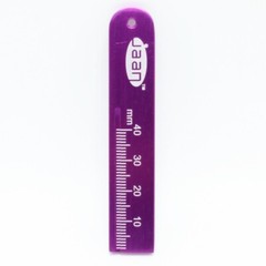 4 Pcs Aluminium Dental Endo Rulers Span Measure Scale Endodontic Dentist Tools