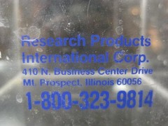 RESEARCH PRODUCTS INTERNATIONAL CORP ACRYLIC LAB CONTAINER 6X6X9″ W/ HINGED LID