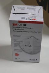 3M 9010 Box of 50 Individually Sealed Packs, Brand New MASK N95