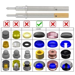 Zimmer Tapered Screw-Vent 4.5mm Internal Hex Implant 1-5mm for Locator Abutment