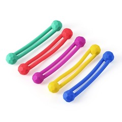 JMU Dental Instrument Silicone Ties 6/pk 7.5cm Autoclavable Up 275°F