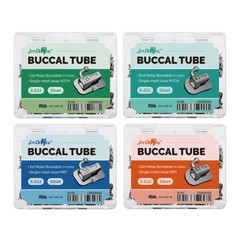 AZDENT Dental Ortho Buccal Tube 1st 2nd Molar Roth/MBT 022 Monoblock/Mesh Base