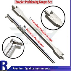 Dental Bracket Height Gauge Orthodontic Positive Posterior Buccal Tube Tools