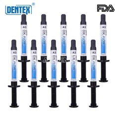 5X Resina compuesta fotopolimerizable dental fluida Medium Flow A3 3g/Jeringa