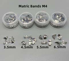 Dental Sectional Matrix M4 1.0 Matrices Refill All Sizes 50/PACK Tofflemire Type