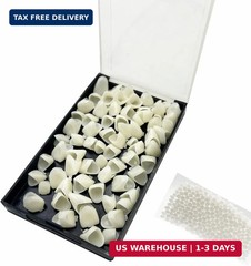 1 Box False Teeth Crown Repair Kit Dental Anterior Veneers Fake Tooth Cap Crown