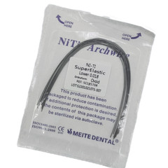 100Packs Dental Ortho Arch Wires Super Elastic Niti Round 012~020 Upper&Lower