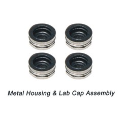 US Color Coded Retention Cap Inserts 0.8/1.2/2.4lbs for Locator Overdenture 4Pcs