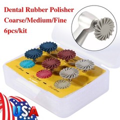 Dental Composite Polishing Kit Diamond RA Polisher Burs For Contra Angle 2.35mm