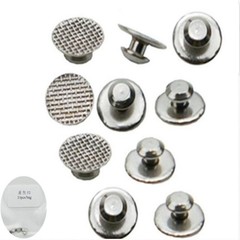 47 Model Dental Orthodontic Lingual Buttons & Crimpable Hook Round/Rectangular