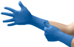 Microflex SG-375L SafeGrip Powder Free Latex Gloves – Large