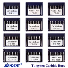 Dental FG Fresas de carburo de tungsteno Fit Alta Velocidad pieza de mano