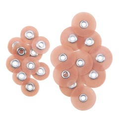 100pcs Dental SOFLEX Discs Composite Finishing Polishing Discs 9.5/12.7mm