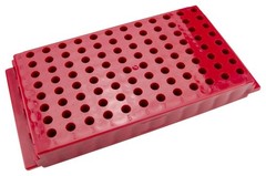 Caplugs Evergreen 240-6388-R30 Microcentrifuge Tube Rack. 96 Places, Reversib…
