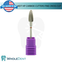 Dental MDT HP Carbide Cutters Fine Cross Cut Bur Smooth Finishing Shaping Tool