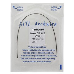 Dental TMA Molybdenum Beta Titanium Ti-Mo Alloy Arch Wire Rectangular/Round