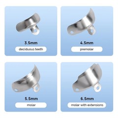 Dental Sectional Matrix M4 1.0 Matrices Refill All Sizes 50/PACK Tofflemire Type